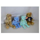 Large Collection of TY Beanie Babies and Plush Toys