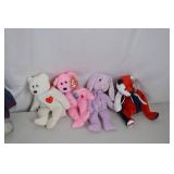 Large Collection of TY Beanie Babies and Plush Toys