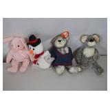 Large Collection of TY Beanie Babies and Plush Toys