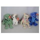 Large Collection of TY Beanie Babies and Plush Toys