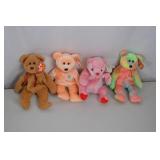 Large Collection of TY Beanie Babies and Plush Toys