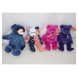 Large Collection of TY Beanie Babies and Plush Toys