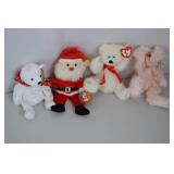 Large Collection of TY Beanie Babies and Plush Toys