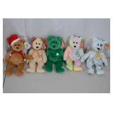 Large Collection of TY Beanie Babies and Plush Toys
