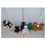 Large Collection of TY Beanie Babies and Plush Toys