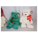 Ty Beanie Babies Bear Collection Lot - Assorted Styles, 12 Pieces