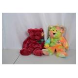 Ty Beanie Babies Bear Collection Lot - Assorted Styles, 12 Pieces