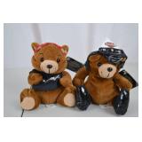 Harley-Davidson Plush Bear Set with Tags