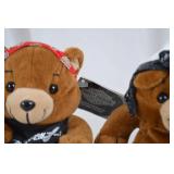 Harley-Davidson Plush Bear Set with Tags