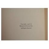 Vintage Books In A Basket.