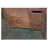 Vintage School Desk With Drawer