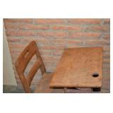 Vintage School Desk With Drawer