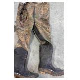 Hodgman Heavy Duty Camo Waders (size 12 boots)