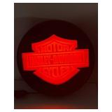 Harley Davidson Lighted Sign 11 1/2" Wide