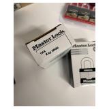 LOT of Master Lock / MasterLock Keyed Padlocks - New in Boxes