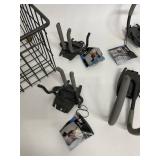 Garage Grid Organized Living Slatwall Basket, Tool Hanging Hooks, Bike / Bicycle Hanger and Accessories