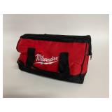 Milwaukee Tool Branded Tough Water Resistant Tool Storage Carry Case / Contractor Bag with Durable Zipper Closure
