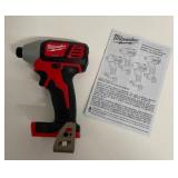 Milwaukee Power Tools M18 Compact 1/4" Hex Impact Driver - with LED Light - Model 2656-20 - NEW