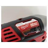 Milwaukee Power Tools M18 Compact 1/4" Hex Impact Driver - with LED Light - Model 2656-20 - NEW