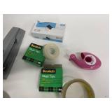 Miscellaneous Lot of Packing / Packaging / Box Tape & Dispensers - 3M Scotch Tape Warehouse Tape etc.