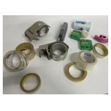 Miscellaneous Lot of Packing / Packaging / Box Tape & Dispensers - 3M Scotch Tape Warehouse Tape etc.