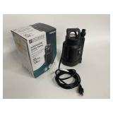 Utilitech Submersible Thermoplastic Utility Pump - 25 GPM - 1/6 HP - Model 0955646