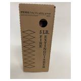 AMEREX Model B402 Indoor / Outdoor 5 lb Capacity Fire Extinguisher - New in Box!