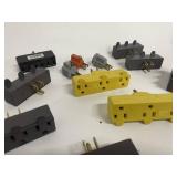 Lot of 20 Miscellaneous Multi-Outlet AC Adapters / Power Adaptors