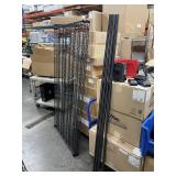 Uline Black Wire Metro Rack Shelving Posts and Shelves