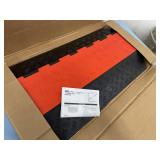 New in Box Uline 3-Channel Industrial All-Weather Cable Protector with Hinged Lid - Model H-6954