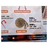 RIGGING/BINDING CHAIN/SUSPENSION EQUIPMENT
