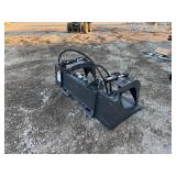 Unused 2025 WOLVERINE Skid Steer Grapple Bucket Attachment