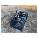 Unused 2025 WOLVERINE Skid Steer Grapple Bucket Attachment