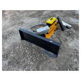 Unused 2025 WOLVERINE Skid Steer Concrete Breaker Attachment