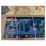 2025 Unused landhonor Asscmbiedsizo METAL SHED