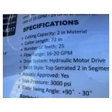 Unused 2025 WOLVERINE Skid Steer Sickle Bar Mower