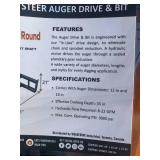 Unused 2025 WOLVERINE Skid Steer Auger Drive & Bit Attachment