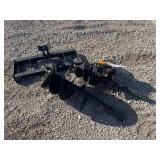 Unused 2025 WOLVERINE Skid Steer Auger Drive & Bit Attachment