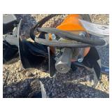 Unused 2025 WOLVERINE Skid Steer Auger Drive & Bit Attachment