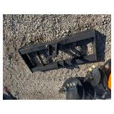 Unused 2025 WOLVERINE Skid Steer Auger Drive & Bit Attachment