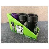 3 Pack of Glass Butt Buckets