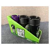 3 Pack of Glass Butt Buckets