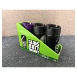 3 Pack of Glass Butt Buckets