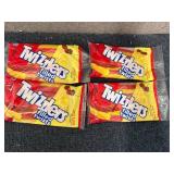 4 Bags of Twizzler Filled Twists