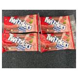 4 Bags of Twizzler Filled Twists