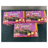 3 Boxes of Mini Frosted Donuts