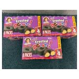 3 Boxes of Mini Frosted Donuts