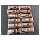 12 Hershey Milk Chocolate Bars
