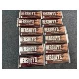 12 Hershey Milk Chocolate Bars