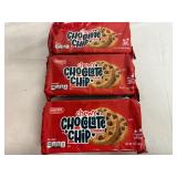 3 Packs of Bentons Chewy Chocolate Chip Cookies